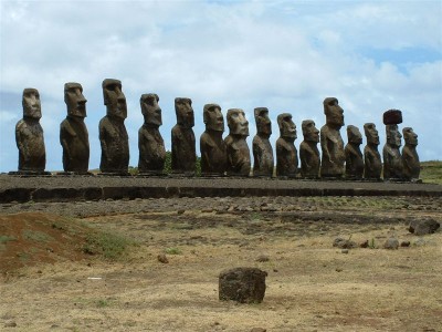 Inspection robots for the World Heritage Site Easter Island