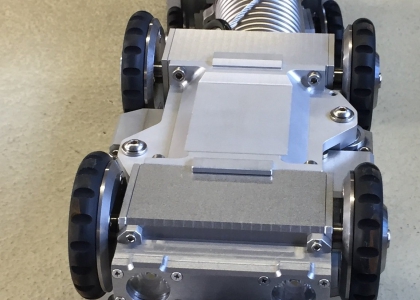 Visual inspection robot in use at nuclear power plants